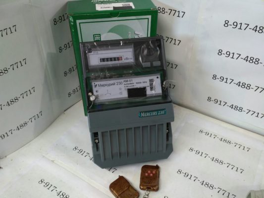 Меркурий 230 АМ 01 с пультом